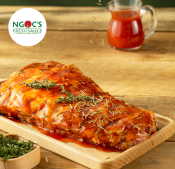 Hướng dẫn nướng sườn BBQ Ngoc's Freshsauce